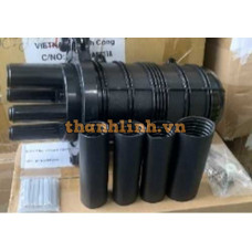 Măng xông cơ khí mũ chụp cáp quang 12FO-24FO TCN-D002 (2 vào/2 ra) TCNET