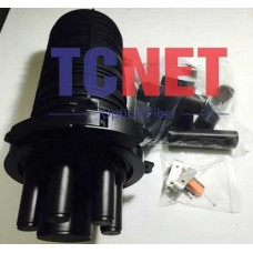 Măng xông cơ khí mũ chụp cáp quang 12FO TCN-D003 (1 cổng lớn/4 cổng nhỏ) TCNET