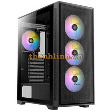 Vỏ case Antec AX81 (E-ATX, ARGB, 4 Fan 12cm)