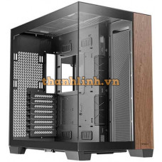 Vỏ case Antec C8 Wood ( EATX, USB Type C, Mặt Gỗ, Case Bể Cá)