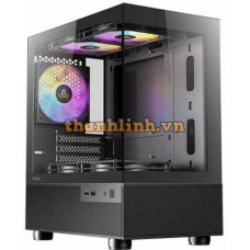 Thùng máy Case Antec CX200M - Black | Không kèm fan, hồ cá