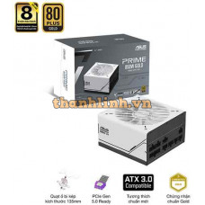 NGUỒN MÁY TÍNH ASUS PRIME 850W GOLD AP-850G (80 PLUS GOLD, MÀU TRẮNG)