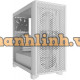 Vỏ máy tính Corsair 3000D Tempered Glass Mid-Tower, White (CC-9011252-WW)