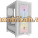Vỏ máy tính Corsair 3000D RGB Tempered Glass Mid-Tower, White (CC-9011256-WW)