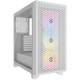 Vỏ máy tính Corsair 3000D RGB Tempered Glass Mid-Tower, White (CC-9011256-WW)