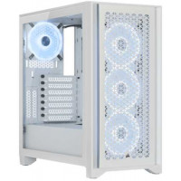 Vỏ máy tính/ Case Corsair iCUE 4000D RGB AIRFLOW QL True White (CC-9011232-WW)