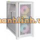 Vỏ máy tính/ Case Corsair iCUE 4000D RGB Airflow, True White (CC-9011241-WW)