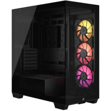 Vỏ máy tính Corsair iCUE LINK 3500X RGB Tempered (Glass Mid-Tower, Black) CC-9011280-WW