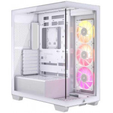 Vỏ máy tính Corsair iCUE LINK 3500X RGB Tempered Glass (Mid-Tower, White CC-9011281-WW