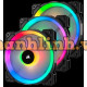 Quạt CORSAIR LL120 RGB 120mm (3fan + Lighting node Pro)