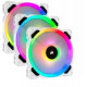 Quạt Case Corsair LL120 White RGB 120mm (3 Fan + Node PRO) CO-9050092-WW