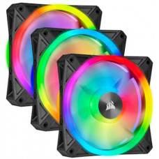 Bộ 3 quạt máy tính 120mm Corsair QL120 RGB kèm Node Core (CO-9050098-WW)