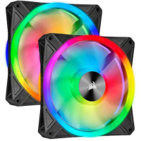 Bộ 2 quạt máy tính 140mm Corsair QL140 RGB kèm Node Core (CO-9050100-WW)