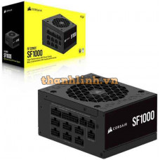 Nguồn máy tính Corsair SF1000 (ATX 3.1, PCIe 5.1, 80 Plus Platinum, Full Modul) CP-9020257-NA
