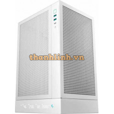 Thùng máy Case Deepcool CH170 Digital - White | Không kèm fan