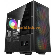 Vỏ case Deepcool CH560 DIGITAL (ATX, Màu Đen, Màn Hình Hiển Thị)