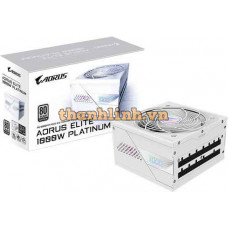 Nguồn Gigabyte Aorus Elite GP-AE1000PM PG5 ICE ( 1000w - Platinum -ATX 3.0- Pcie 5.0 -Màu Trắng)