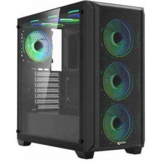 Thùng máy Case Jetek CSGO2 Z7 - Đen | E-ATX, kèm sẵn 3 fan RGB