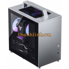 Thùng máy Case Jonsbo T8 Plus Silver | Mini-ITX, PSU ATX