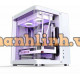 Thùng máy Case Jonsbo TK-1 2.0 - Trắng bạc | Micro ATX