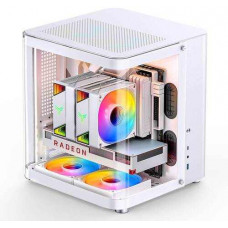 Vỏ case JONSBO TK-1 WHITE ( MID TOWER, MÀU TRẮNG, KÍNH CONG)