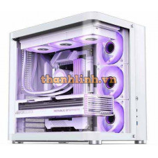 Thùng máy Case Jonsbo TK-2 ATX - Trắng