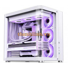 Vỏ case JONSBO TK-2 WHITE ATX (MID TOWER, MÀU TRẮNG, KÍNH CONG)
