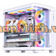 Vỏ case Jonsbo TK-3 White (ATX,Mid Tower,Màu Trắng,Kính Cong) Case Bể Cá