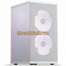 Thùng máy Case Jonsbo VR3 White | Mini ITX (Kèm Sẵn Riser 4.0)