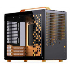 Vỏ case JONSBO Z20 BLACK ORANGE (Mini MATX, Màu Đen Cam)