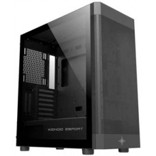 Vỏ case Máy Tính Kenoo ESPORT AF100 - 3F MESH BLACK (ATX, Màu Đen, 3 Fan RGB)