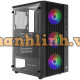 Vỏ case KENOO ESPORT AF13 - 3F - Mầu Đen (ATX/ 3 fan RGB)