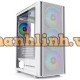 Vỏ case Máy Tính KENOO ESPORT EM700 - 3F MESH WHITE (EATX, Màu Trắng, 3 Fan RGB)