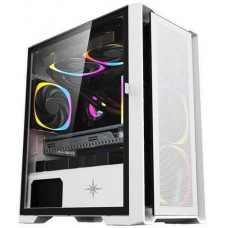 Vỏ case KENOO ESPORT M500 - 3F - MàuTrắng MATX (3 Fan RGB)