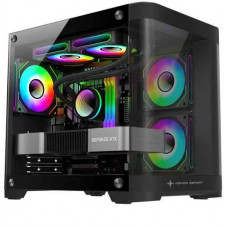 Vỏ case Máy Tính KENOO ESPORT MK400 ( MATX, Case Bể Cá, Kính Cong)