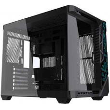 Vỏ case Máy Tính KENOO LUXE V2 - 3FA BLACK (ATX, Màu Đen ) Case Bể Cá