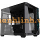 Vỏ case Máy Tính KENOO LUXE V2 - 3FA BLACK (ATX, Màu Đen ) Case Bể Cá