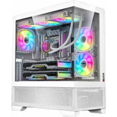 Thùng máy Case MAGIC Mix Full Tower - Trắng | E-ATX, không fan