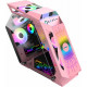 Thùng máy Case Magic Roger RGB M-ATX | Pink, không kèm fan