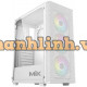 Vỏ case MIK AION WHITE 3FA ( ATX, Màu Trắng, 3 Fan ARGB)