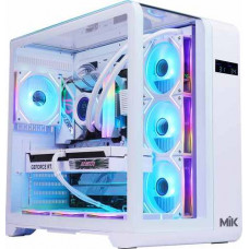 Thùng máy Case Mik Barbatos ATX - White | AIO 360, view 3 góc