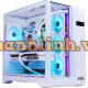 Thùng máy Case Mik Barbatos ATX - White | AIO 360, view 3 góc