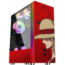 Thùng máy Case MIK DT03 RED LUFFY (No Fan)