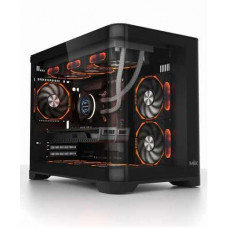 Vỏ case MIK FOCALORS M BLACK ( MATX, Màu Đen) Case Bể Cá