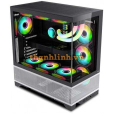 Vỏ case MIK LUMINE BLACK 4FA Black ( ATX, 4 Fan ARBB, Màu Đen) Case Bể Cá