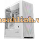 Thùng máy Case MIK Storm 360 - White | Trắng, không kèm fan