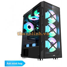 Thùng máy tính/ Case MIK TN10 (3 FAN GALAXY ARGB)