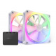 Bộ 2 Quạt Tản Nhiệt NZXT F140RGB 140mm Twin White