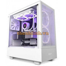Vỏ thùng máy vi tính NZXT H5 Flow All White