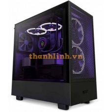 Vỏ máy tính NZXT H5 Flow RGB Black (Mid Tower, 4 Fan)